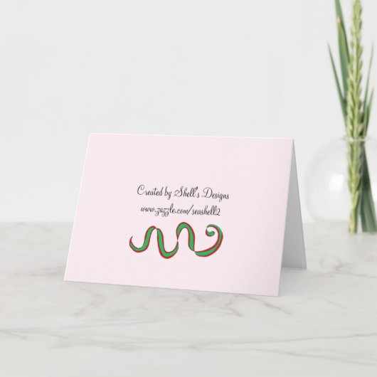 Sweet Cake Invitation (Achterkant)