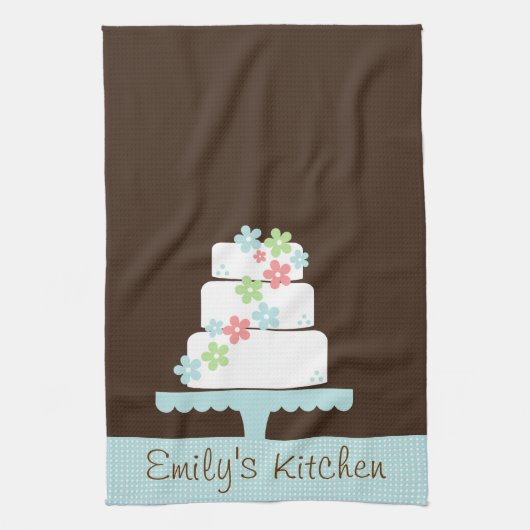 Sweet Cake Kitchen Towel Theedoek (Verticaal)