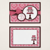 Sweet Cake TY Cadeau Label Visitekaartje (Voorkant /achterkant)