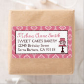 Sweet Cake Zakelijk Verzendlabel (Insitu)
