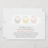 Sweet Cakes Baby shower Invite Kaart (Voorkant)