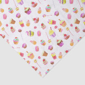 Sweet Cakes Delicious Treins Tissuepapier (Detail)