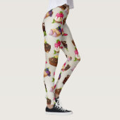 Sweet Cakes Dessert Pattern Leggings (Rechts)