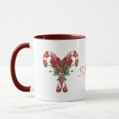 Sweet! Candy Cane Drinkware Mok (Links)