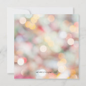 Sweet Candy Cane Holiday Party Uitnodiging (Achterkant)