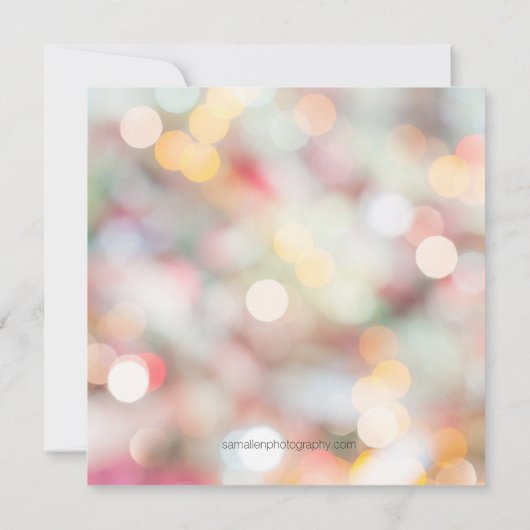 Sweet Candy Cane Holiday Party Uitnodiging (Achterkant)