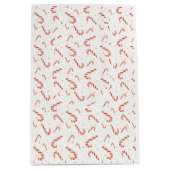 Sweet Candy Cane Kerstmis Medium Cadeauzakje (Voorkant)