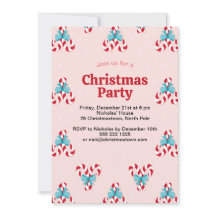 Sweet Candy Canes en Bows Kerstmis