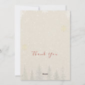 🍬🎄Sweet Candy Christmas Editable 5x7” Invitation Kaart (Achterkant)