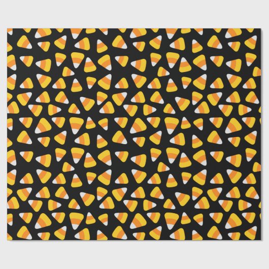 Sweet Candy Corn Halloween Cadeaupapier (Vlak)