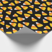 Sweet Candy Corn Halloween Cadeaupapier (Hoek)