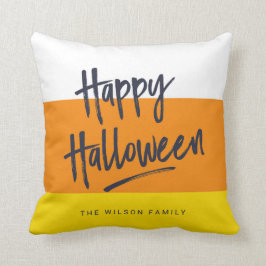 Sweet Candy Corn Happy Halloween Kussen