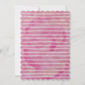 Sweet Candyland First Birthday Kaart (Achterkant)