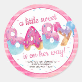 Sweet Candyland Sprinkles Ronde Sticker