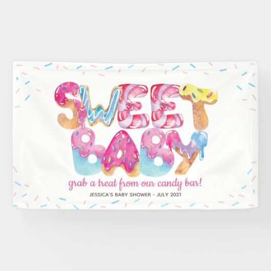 Sweet Candyland Sprinkles Spandoek (Horizontaal)