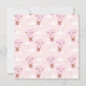 Sweet Capybara Birthday Presonalized Thank You Bedankkaart (Achterkant)