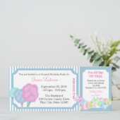 Sweet Carnival Verjaardagskaart Kaart (Staand voorkant)