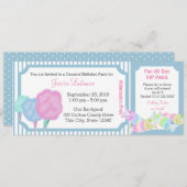 Sweet Carnival Verjaardagskaart Kaart (Voorkant / Achterkant)