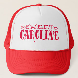 Sweet Caroline Red Tattoo Font Trucker Pet