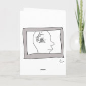 Sweet Caroline verjaardagskaart Bedankkaart (Achterkant)