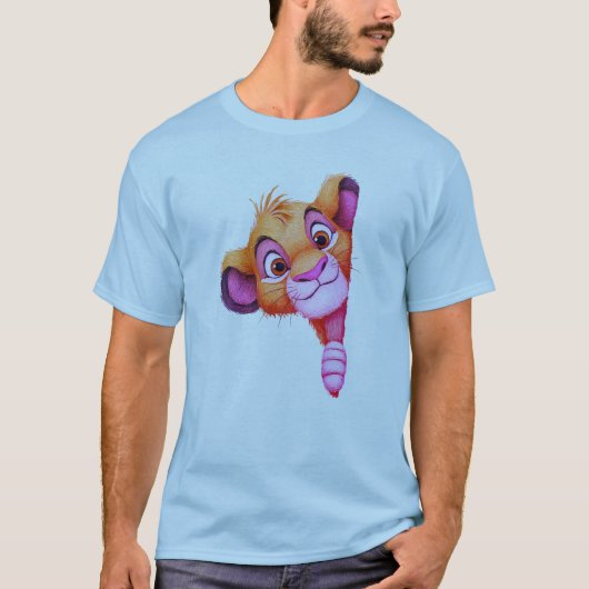 Sweet cartoon oerwoud King T-shirt (Voorkant)