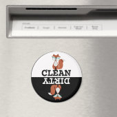 Sweet Cartoon Red Fox Vaatwasser Magnet (Insitu (Vaatwasser))