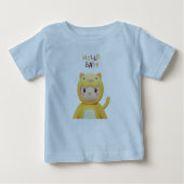 Sweet Cat: Baby T-shirt voor elke gelegenheid (Voorkant)