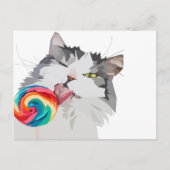 Sweet Cat Briefkaart (Voorkant)