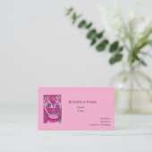 Sweet Cat Business Card Visitekaartje (Staand voorkant)