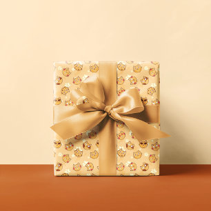 Sweet Cat Emoji Pattern   SINAASAPPEL Cadeaupapier
