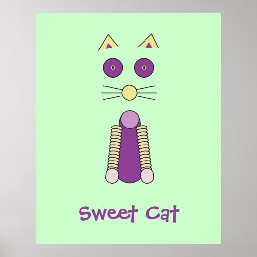 Sweet Cat Poster (Voorkant)