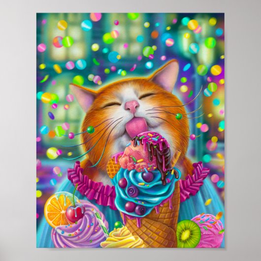 Sweet Cat Poster (Voorkant)
