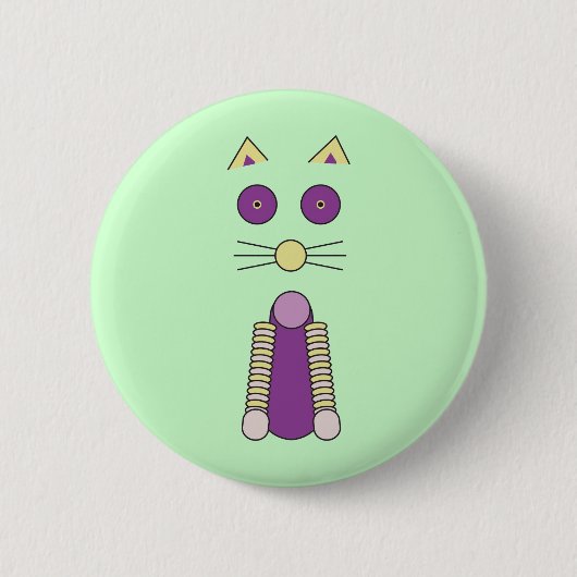 Sweet Cat Ronde Button 5,7 Cm (Voorkant)