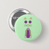Sweet Cat Ronde Button 5,7 Cm (Voorkant /achterkant)