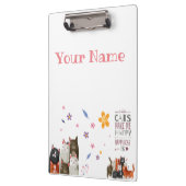 Sweet Cats personaliseren Klembord (Links)