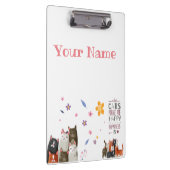 Sweet Cats personaliseren Klembord (Rechts)