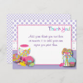 Sweet Celebratie Dank je kaarten (Voorkant / Achterkant)