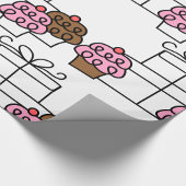 Sweet Celebration Cupcake en geschenkdoos Cadeaupapier