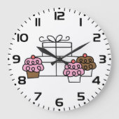 Sweet Celebration Cupcake en geschenkdoos Grote Klok (Voorkant)