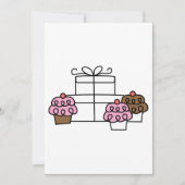 Sweet Celebration Cupcake en geschenkdoos Kaart (Voorkant)