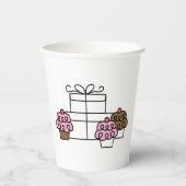 Sweet Celebration Cupcake en geschenkdoos Papieren Bekers (Voorkant)