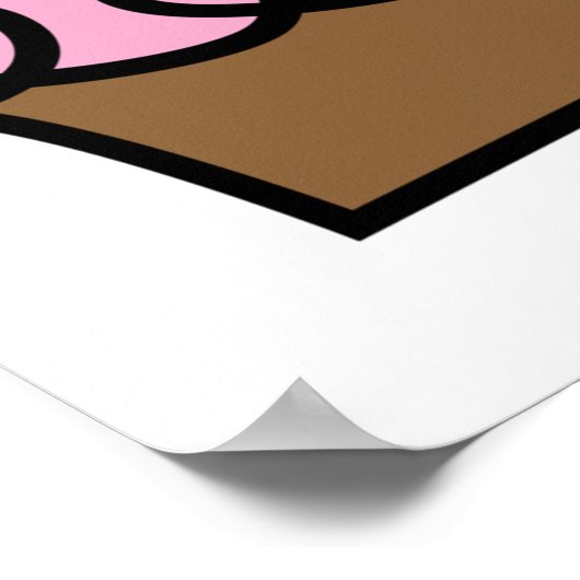 Sweet Celebration Cupcake en geschenkdoos Poster (Hoek)