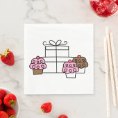 Sweet Celebration Cupcake en geschenkdoos Servet
