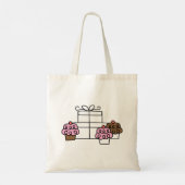 Sweet Celebration Cupcake en geschenkdoos Tote Bag (Achterkant)