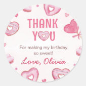 Sweet Celebration Labels Verjaardag Baby shower (Voorkant)