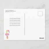 Sweet Celebration Snoep Kinder Candyland Verjaarda Briefkaart (Achterkant)