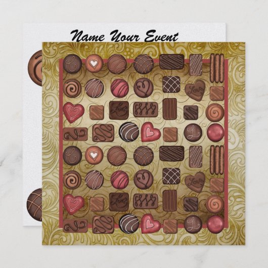 Sweet Celebration - SRF Kaart (Voorkant / Achterkant)