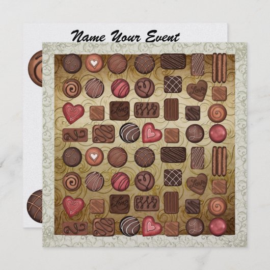 Sweet Celebration - SRF Kaart (Voorkant / Achterkant)