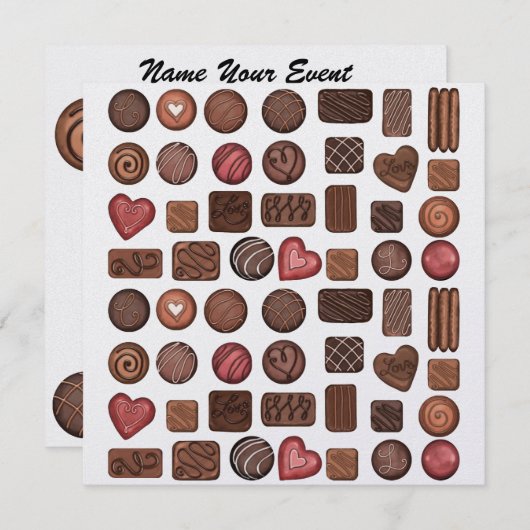 Sweet Celebration - SRF Kaart (Voorkant / Achterkant)