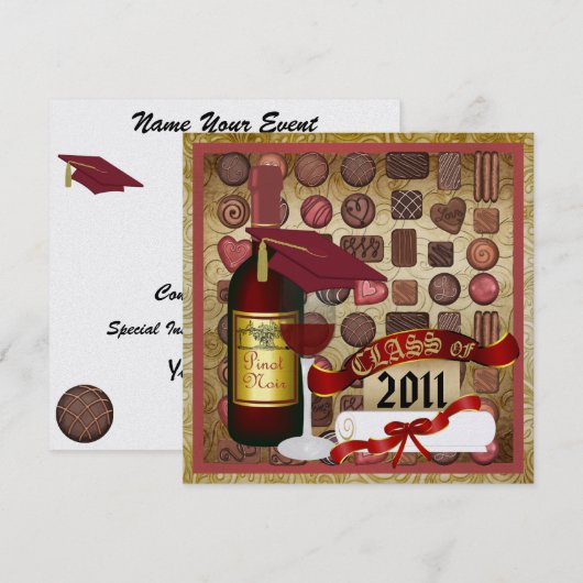 Sweet Celebration - SRF Kaart (Voorkant / Achterkant)